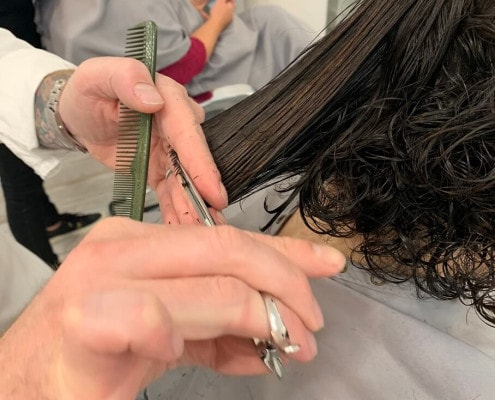 elite salon and spa academy haircutting